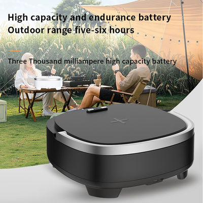 Réveil multifonctionnel, chargeur de téléphone, haut-parleur Bluetooth 15W avec lumière nocturne