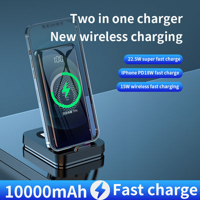 Chargeur sans fil rapide Qi portable sur courant