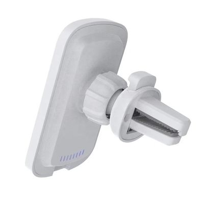 Chargeur de voiture sans fil compatible, chargeur de voiture Qi magnétique 10W