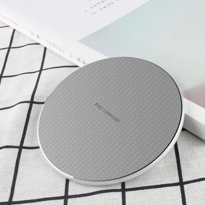 Chargeur sans fil Qi rapide en alliage d'aluminium