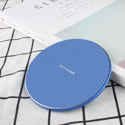 Chargeur sans fil Qi rapide en alliage d'aluminium
