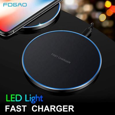 L'alliage d'aluminium Samsung Fast Qi chargeur sans fil Pad 10w Mobile