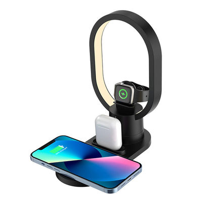 Chargeur sans fil multifonctionnel à capteur intelligent 4 en 1 pour Airpods