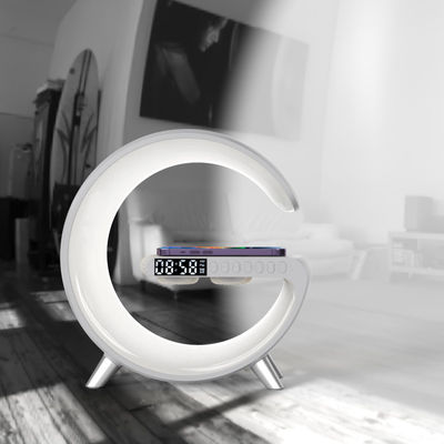 Le haut-parleur du réveil coloré Chargeur sans fil, PC Qi Chargeur haut-parleur