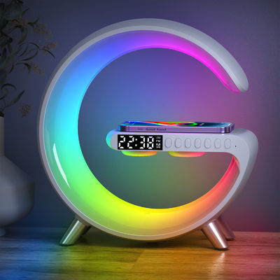 Le haut-parleur du réveil coloré Chargeur sans fil, PC Qi Chargeur haut-parleur