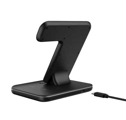 Chargeur sans fil multi-fonctionnel Qi à court-circuit 15w