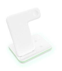 Chargeur sans fil multi-fonctionnel Qi à court-circuit 15w