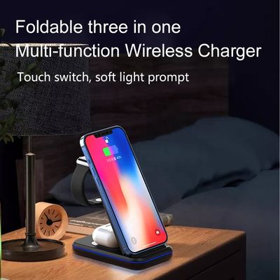 Fourniture d'alimentation rapide 4 en 1 Chargeurs sans fil magnétiques Station de charge Qi Apple
