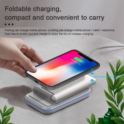 Fourniture d'alimentation rapide 4 en 1 Chargeurs sans fil magnétiques Station de charge Qi Apple