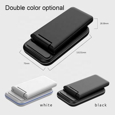 Chargeur sans fil de 15W pour iPhone, station de recharge sans fil pour téléphone cellulaire Qi