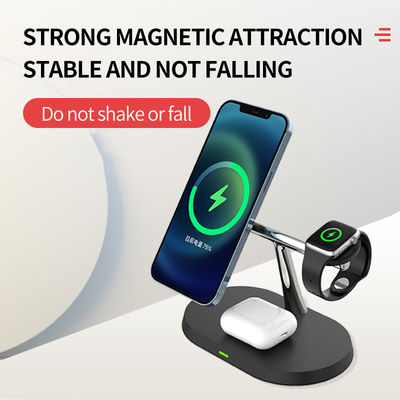 Chargeur sans fil à charge rapide multifonctionnel, chargeur sans fil à 15 watts Magsafing