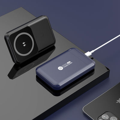 Chargeurs de téléphone magnétique noir de 1000 mAh certifiés ROHS