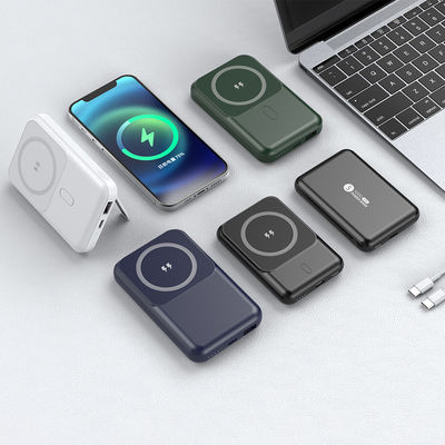 Chargeurs de téléphone magnétique noir de 1000 mAh certifiés ROHS