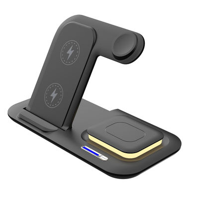 Plusieurs appareils Chargeur sans fil Qi Dock Stand 267g Pour téléphone portable