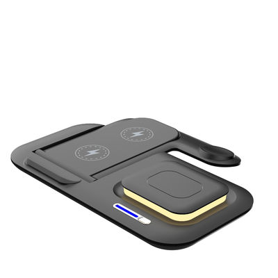 ABS Charge rapide Qi magnétique Stand de charge sans fil 9V Pour Apple