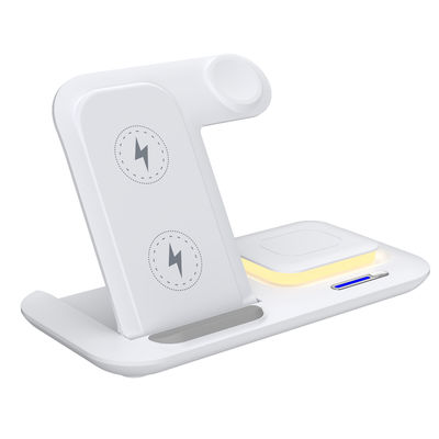 Le chargeur sans fil pliable à LED compatible, le chargeur magnétique 15W
