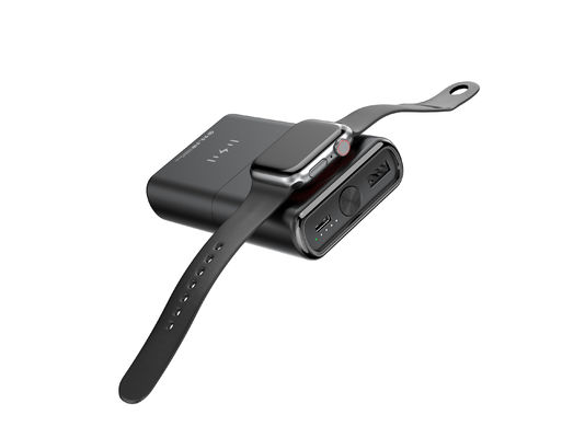 Chargeur de téléphone de sauvegarde ABS 15W Charge rapide noire Pour Apple Watch