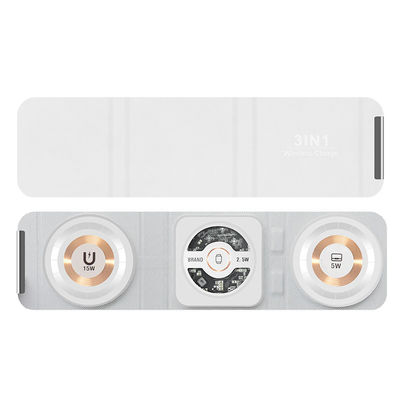 Certifié ROHS 3 en 1 chargeur sans fil Qi magnétique 9V rapide